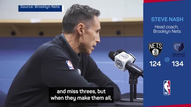 Three-point line killed Nets - Nash and Durant on Grizzlies defeat