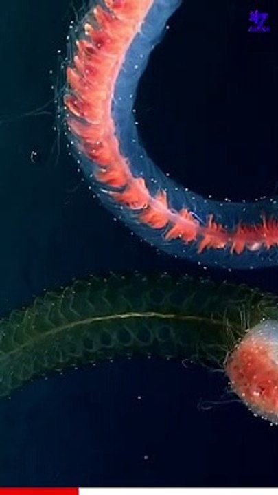 SiphonophoreWorld'sLongest Animal - Longer Than Blue Whale- Facts Malayalam - 47 ARENA #shorts