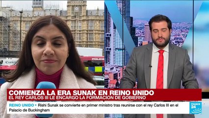 Informe desde Londres: Sunak pronunció sus primeras declaraciones como primer ministro británico