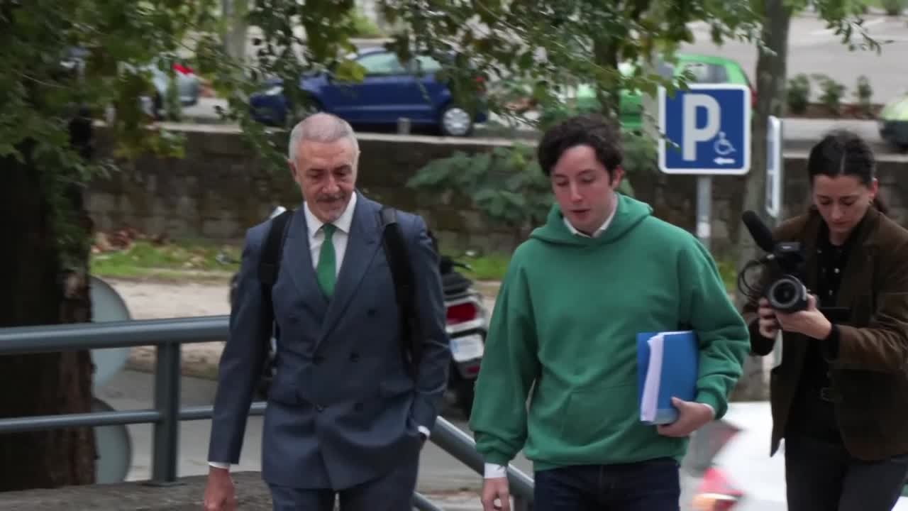 La llegada del Pequeño Nicolás a la Audiencia Provincial de Madrid