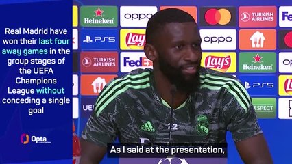 Download Video: Rudiger credits Kroos and Alaba for easy adjustment at Real Madrid