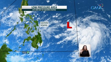 PAGASA: bukas posibleng maging bagyo ang LPA na nasa silangan ng Pilipinas | 24 Oras