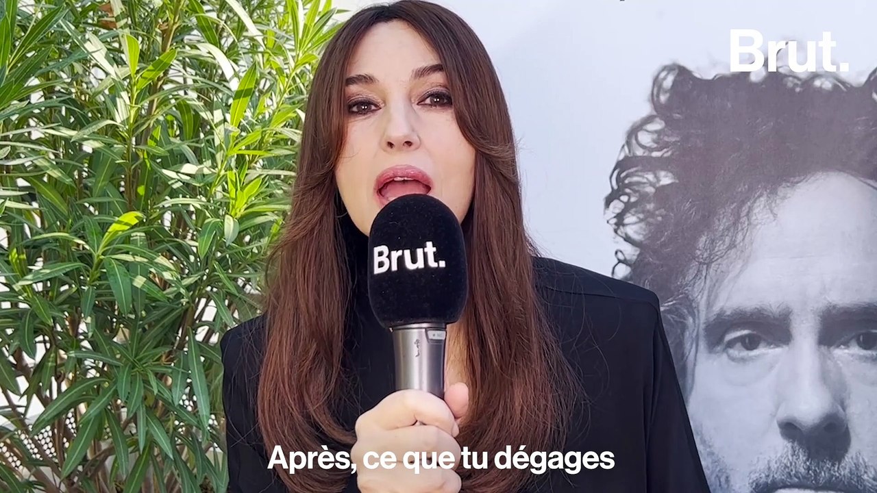 Monica Bellucci et son rapport au temps qui passe