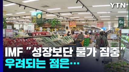 IMF "성장보단 물가 관리...올해 정점 찍을 것" / YTN