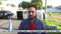 ¡Daños materiales, deja aparatosa colisión en la Primera Calle de SPS!