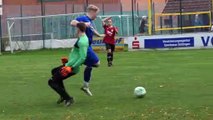 Das 3:1 für den TSV Obernjesa durch Jonas Grüneklee gegen die SG Werratal II