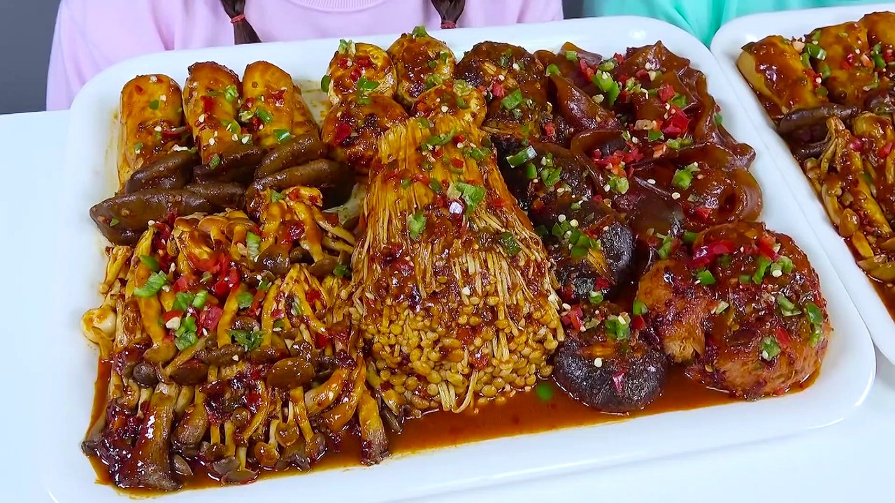 Jamur Pedas Mukbang