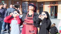 Rize haberi | Rize'de güneş tutulması heyecanla izlendi