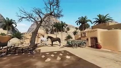 Mecca 1400 Years Ago [3D Illustration] Village Of Prophet Muhammad [Peace Be Upo_low