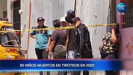 Al menos hay 60 niños muertos por tiroteos en el 2022