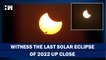 Rare Sighting! Mumbaikars Witness Last Partial Solar Eclipse of The Year | Solar Eclipse 2022