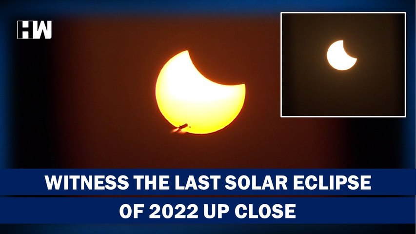 Rare Sighting! Mumbaikars Witness Last Partial Solar Eclipse of The Year |  Solar Eclipse 2022 - video Dailymotion