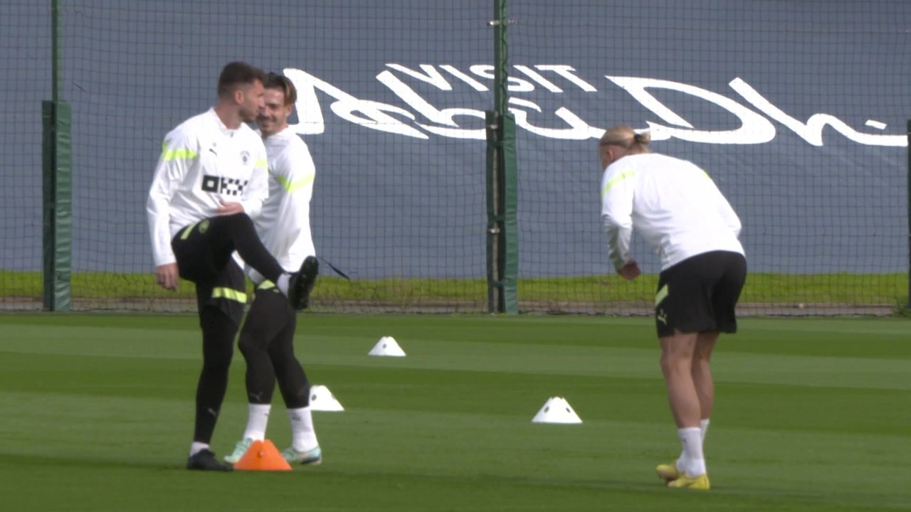 Manchester City open training