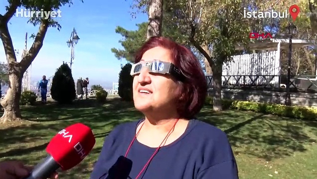 Parçalı Güneş tutulması Türkiye'de böyle gözlemlendi