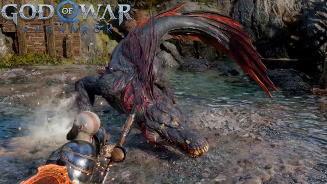 Dreki God of War Ragnarok : Comment battre le boss crocodile de Svartalfheim ?