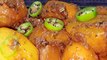 Chatpate Aloo - Khatay Aloo - Boiled Potato Recipe by Naseeb Kitchen