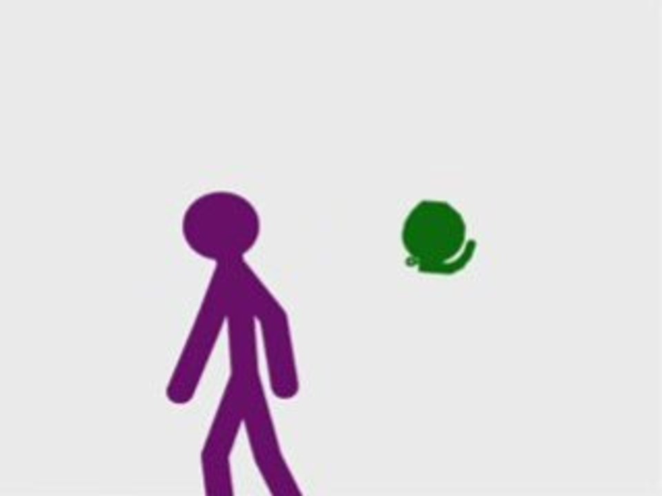 Pivot stick figure 3D fps effet