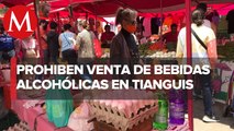 Gobierno de la CdMx prohibió venta de bebidas alcohólicas en tianguis