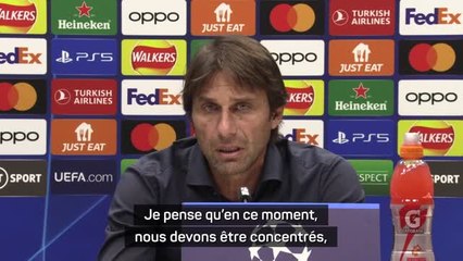 Groupe D - Conte sur le mercato et son avenir : "C'est un sujet qui sera abordé avec le club au bon moment"
