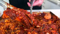MUKBANG KING CRAB OCTOPUS SEAFOOD