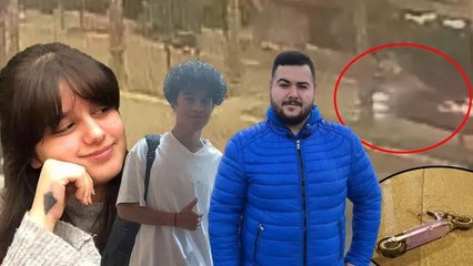İki liselinin öldüğü skuter kazasının görüntüleri ortaya çıktı