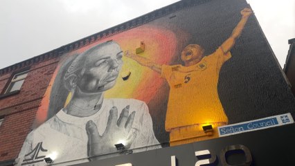 Euros winning Lioness Alex Greenwood has been immortalised with a huge mural in Bootle