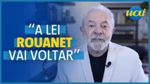 Lula sobre a Lei Rouanet: 'Vai voltar a funcionar'