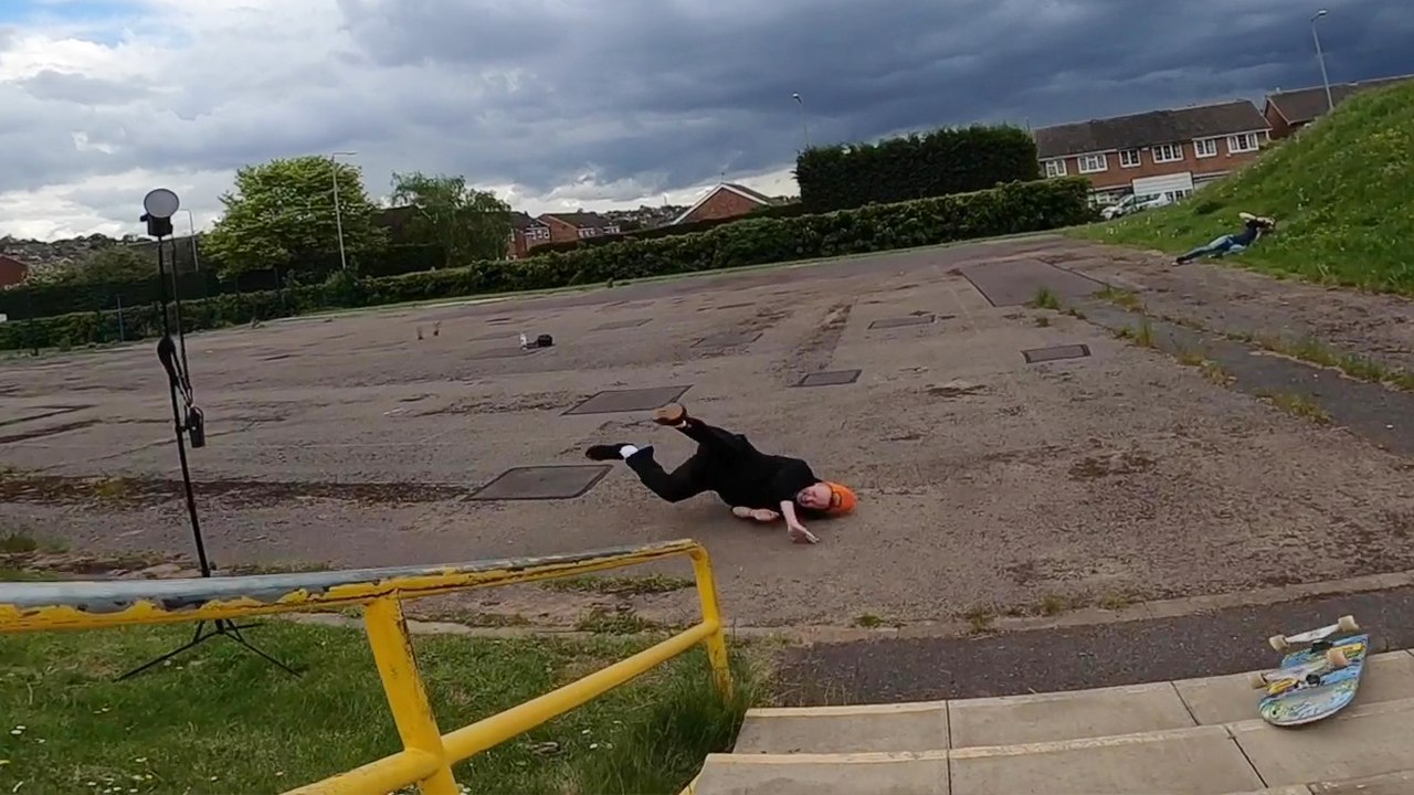 Skateboarder forced to question his passion after gnarly 'nut-breaking' accident