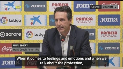 Emery says he 'had to take' the Aston Villa job