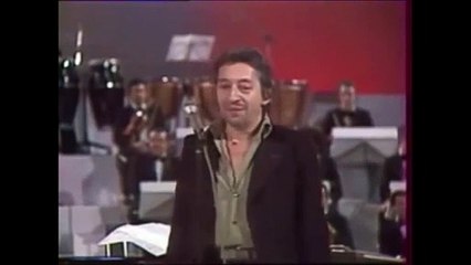 Serge Gainsbourg chante "Elisa" en live