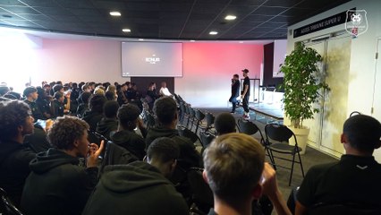 Kadour Ziani à la rencontre des jeunes de l'Académie