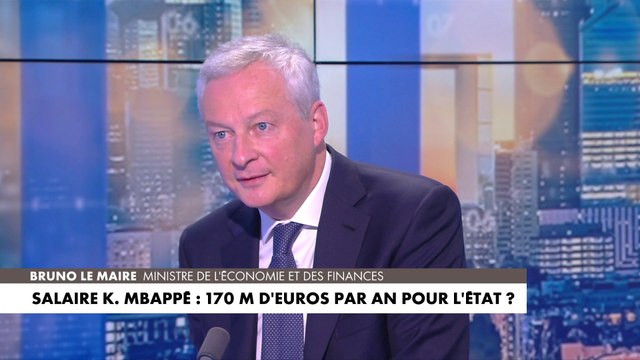 Kylian Mbappé «va payer beaucoup d'impôts» en France, se réjouit Bruno Le Maire