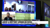 Informe desde Washington: Rusia confirma sentencia de 9 años de prisión para Brittney Griner