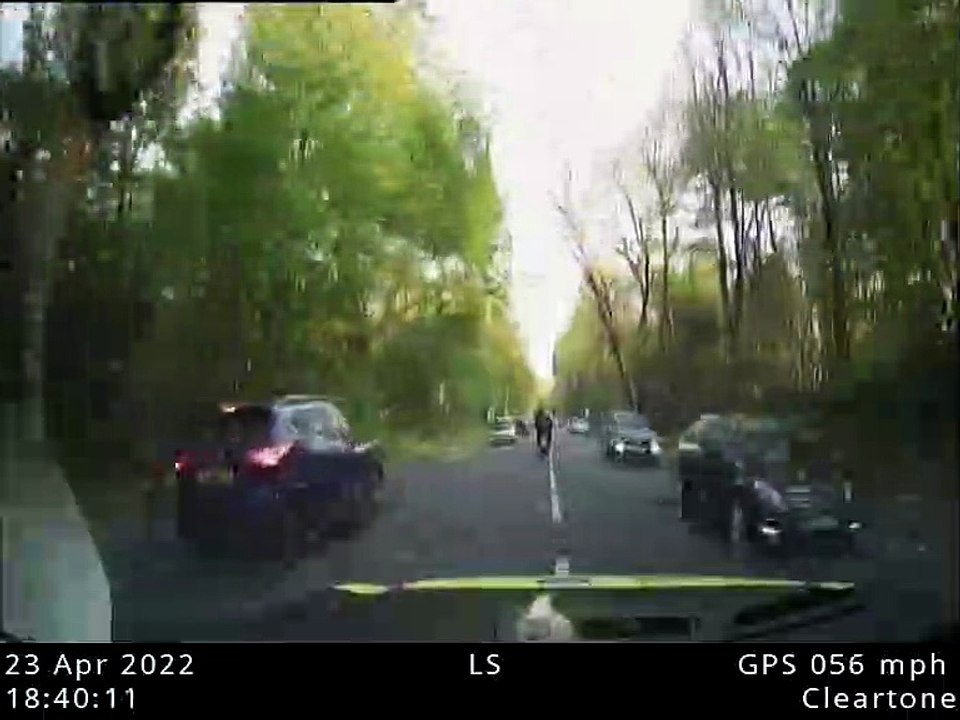 Police pursuit reaches dramatic conclusion