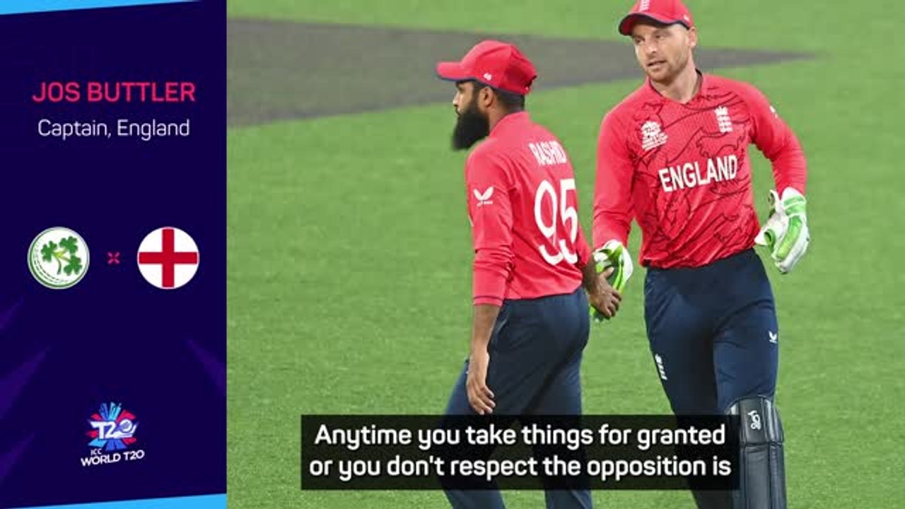 England not taking anything for granted in Ireland matchup - Buttler