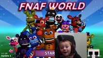 FNAF WORLD = CUTE and SQUISHY! FGTEEV Duddy & Mike Play a Cuddly RPG  Animatronics Not-Scary Game - video Dailymotion