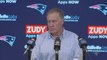 New England Patriots manager Bill Belichick reacts to Chicago Bears loss