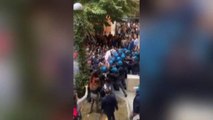 Scontri fra polizia e studenti antifascisti alla Sapienza