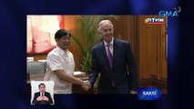 WHO Dir. Gen. Tedros Ghebreyesus, nag-courtesy call kay Pangulong Bongbong Marcos sa Malacañang | Saksi