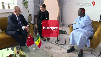 Dışişleri Bakanı Çavuşoğlu, Senegal Başbakanı Ba ile görüştü