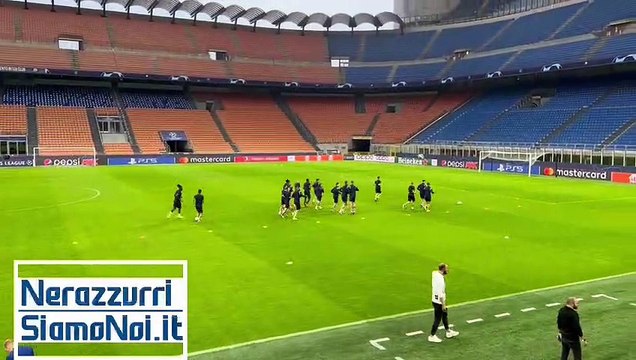 Verso Inter-Plzen: la rifinitura dei cechi a San Siro