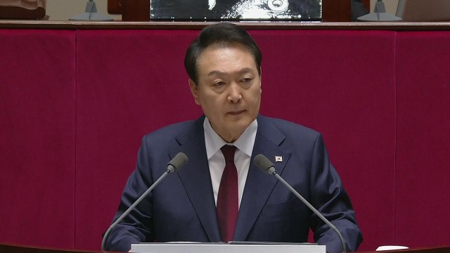 尹, 예산안 시정연설... 재정 건전화 추진, 약자 복지 / YTN