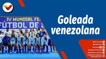Deportes VTV | Venezuela golea a Bolivia en el Cuarto Mundial de Futbol de Salón Femenino 2022