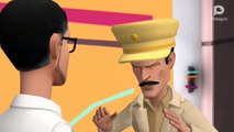 Chatar Patar 14, Police ki tehqiqat, Comedy video, Funny conversation, Cartoon ,Animation laugh