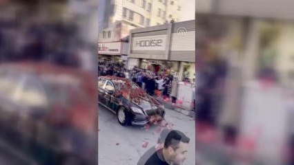 Ankara haber! Cumhurbaşkanı Erdoğan, Sincan'da güllerle karşılandı