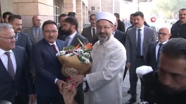Diyanet İşleri Başkanı Ali Erbaş: Camiler güneş enerjisi paneli ile aydınlanma ve ısınma ihtiyacını karşılayacak