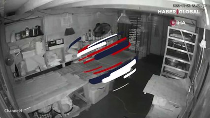 Filipinler'de 6.4 büyüklüğündeki deprem anı kamerada