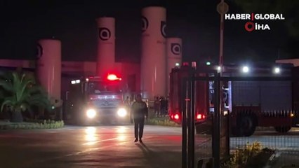 Manisa OSB’de peş peşe korkutan patlamalar!