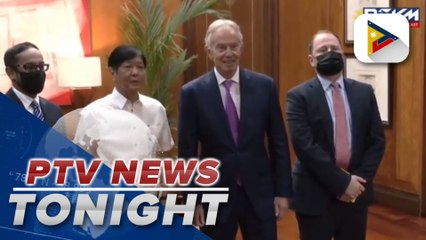 President Ferdinand R. Marcos, ex-UK PM Tony Blair discuss gov’t best practices