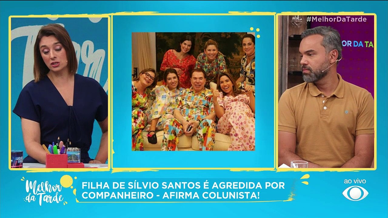 Cintia Abravanel filha de Silvio Santos sofre agressão  25/10/2022 15:55:44